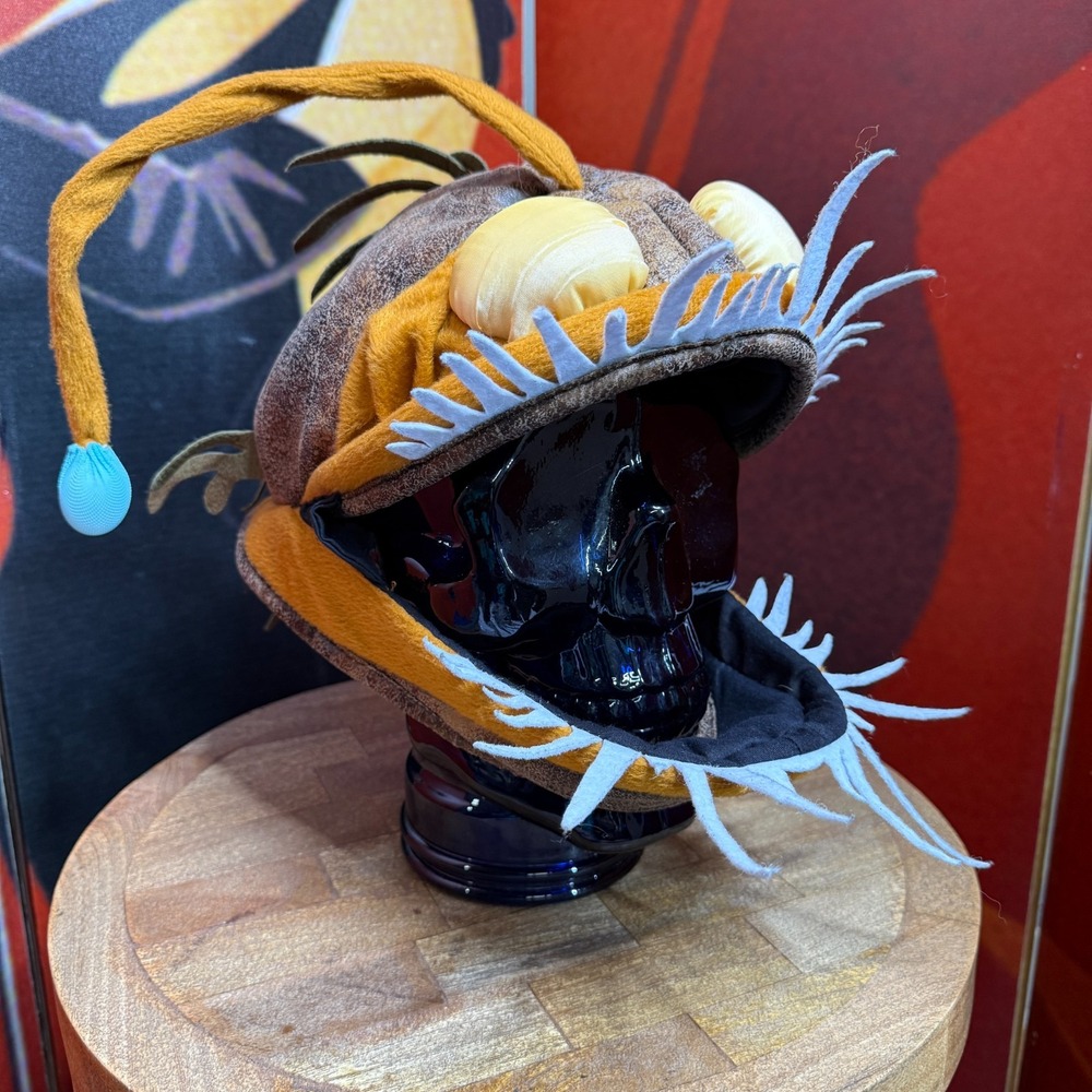 Angler Fish Jawsome Halloween Costume Hat ELOPE Adjustable Adult Size
